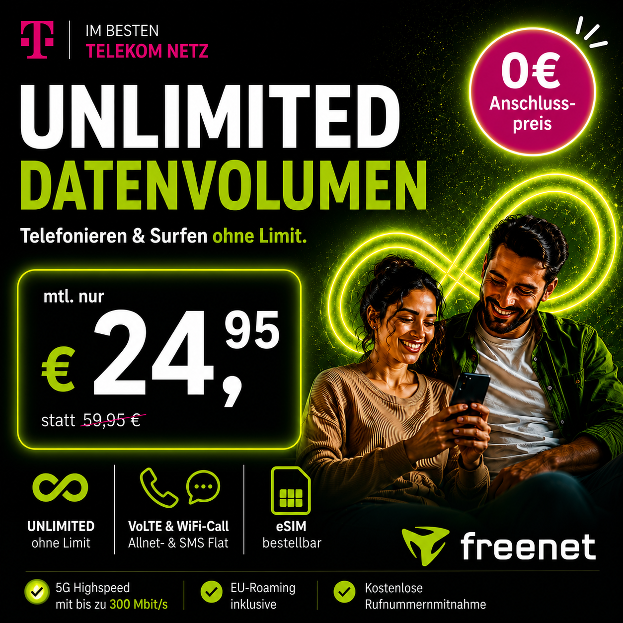 Telekom Unlimited 24,95€