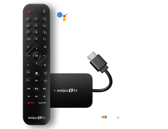 waipu.tv Stick mit Fernbedienung